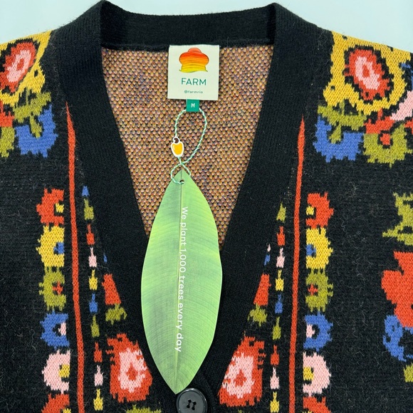 FARM Rio Flowers Tapestry Cardigan - Picture 8 of 16